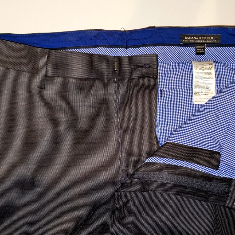 Non-iron Modern Slim Fit Pants